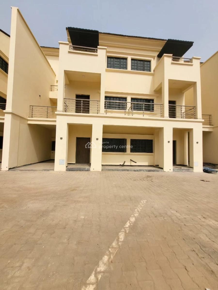 5 Units of 4 Bedrooms Terrace Duplex  with 1 Room Bq, Jabi, Abuja, Detached Duplex for Sale