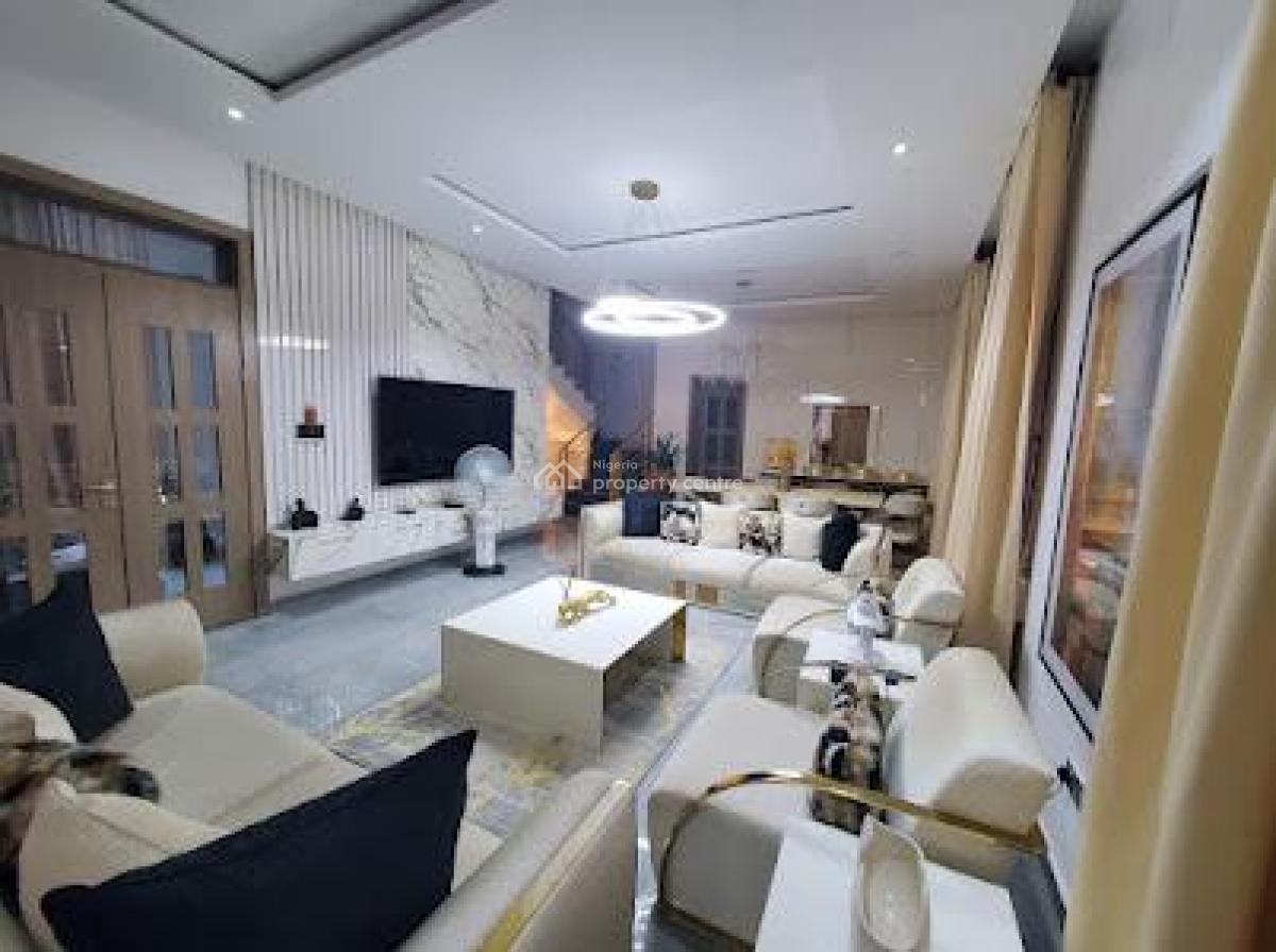 Fully Serviced & Tastefully Furnished 5 Bed, Ikate, Lekki, Lagos, Detached Duplex for Rent