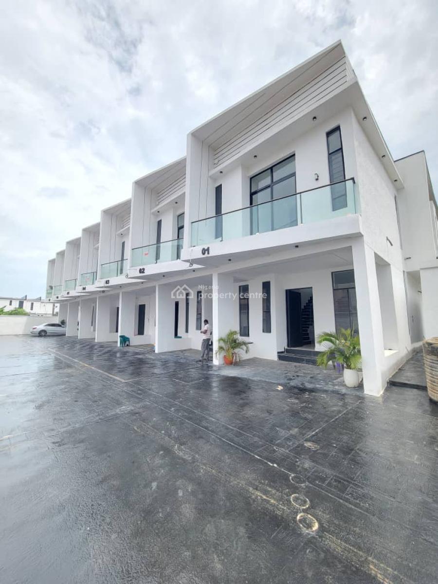 Standard 4 Bedroom Terraced Duplex, Lekki Scheme 2 Abraham Adesanya Lagos, Lekki, Lagos, Terraced Duplex for Sale