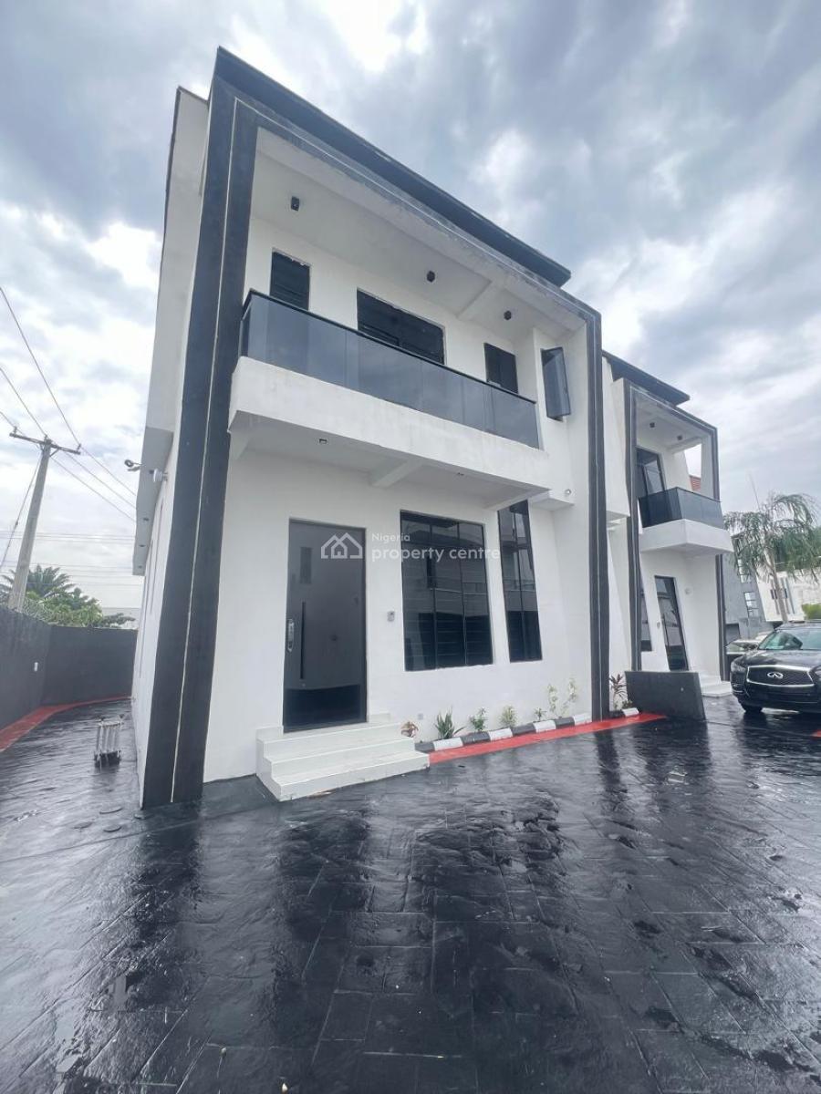 Brand Newly Built Luxury Serviced 4bedrooms Semi Detached Duplex, Urban Prime Estate Abraham Adesanya Road, Ajah, Lagos, Semi-detached Duplex for Rent