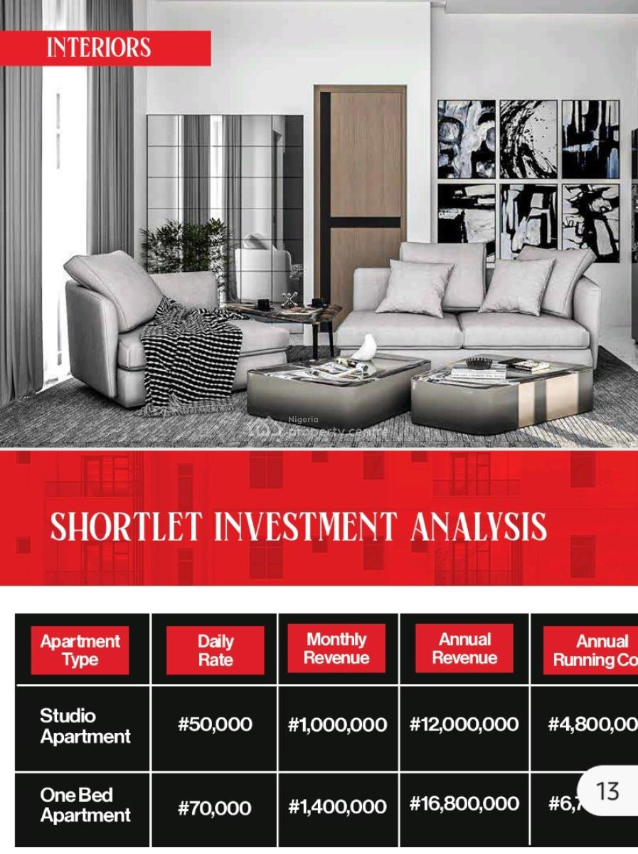 Luxury Bedroom Finished Apartments with Lovely Features, Near University of Lagos, Yaba, Lagos, Mini Flat (room and Parlour) for Rent