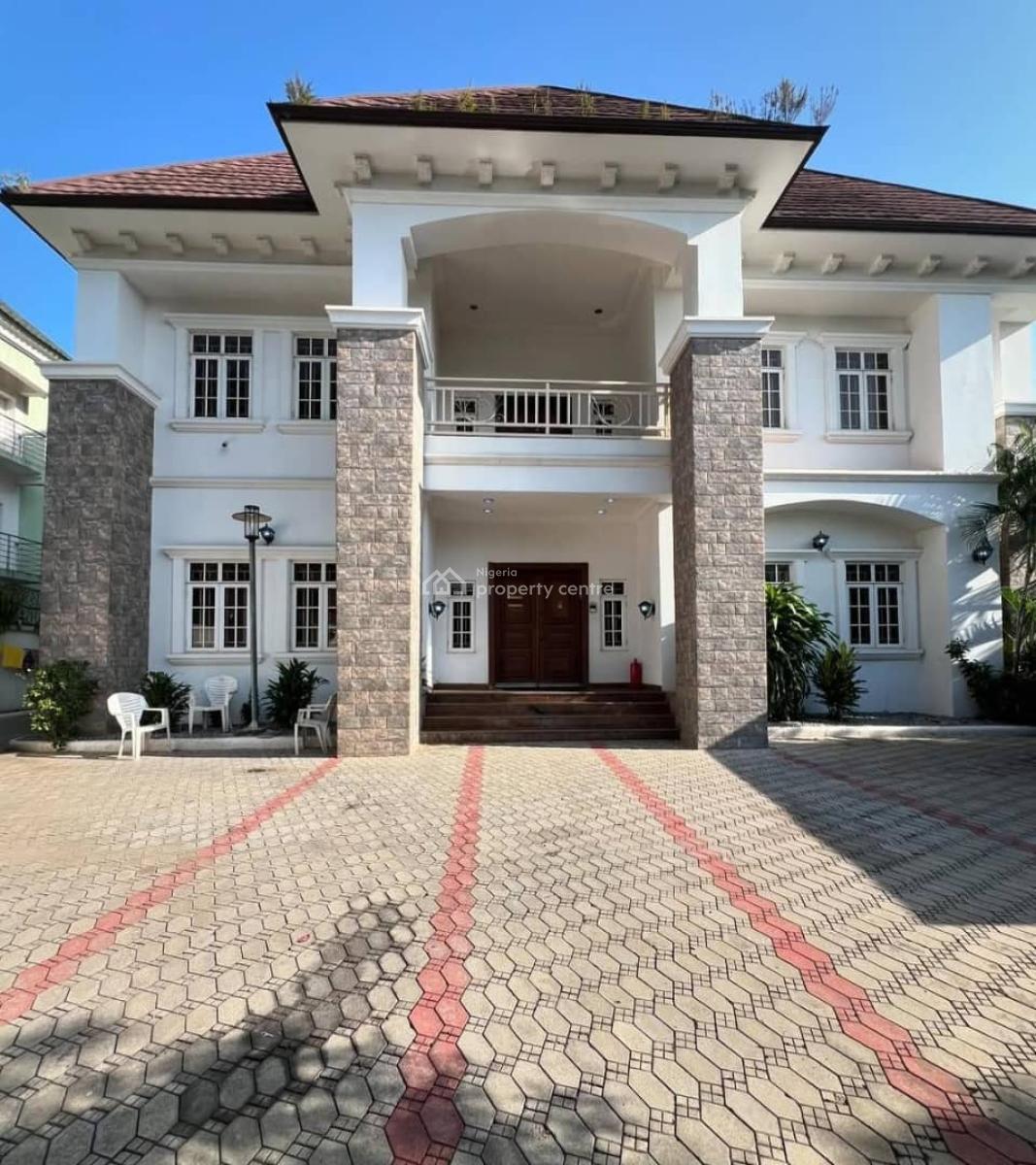 Luxury 5 Bedrooms Duplex with Bq in a Very Nice Estate on Tarred Road., Jabi Prime Location., Jabi, Abuja, Detached Duplex for Rent