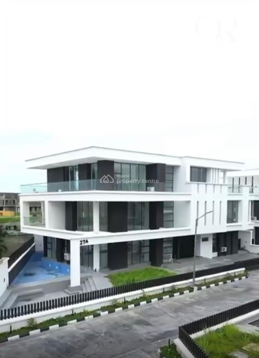 Luxury 5 Bedroom Fully Detached Duplex + Bq, Private Pool, Gym, Cinema, Osapa, Lekki, Lagos, Detached Duplex for Sale