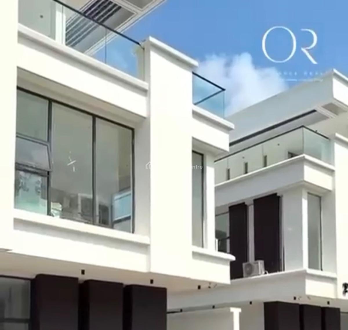 Luxury 5 Bedroom Fully Detached Duplex + Bq, Private Pool, Gym, Cinema, Osapa, Lekki, Lagos, Detached Duplex for Sale