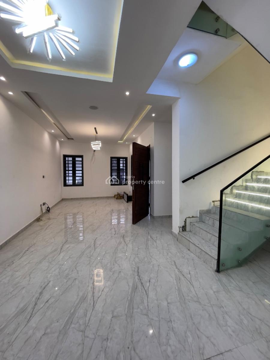 Newly Built 5bed Terrace with Bq,inverter Batteries & Solar Panels, Ikate Elegushi Lekki Lagos, Ikate, Lekki, Lagos, Terraced Duplex for Sale