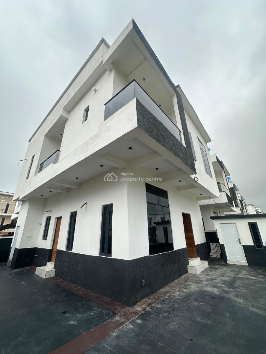 Brand New Luxury 4bedroom Duplex with Bq, Abraham Adesanya,ajah Lekki Lagos, Ajah, Lagos, Detached Duplex for Rent
