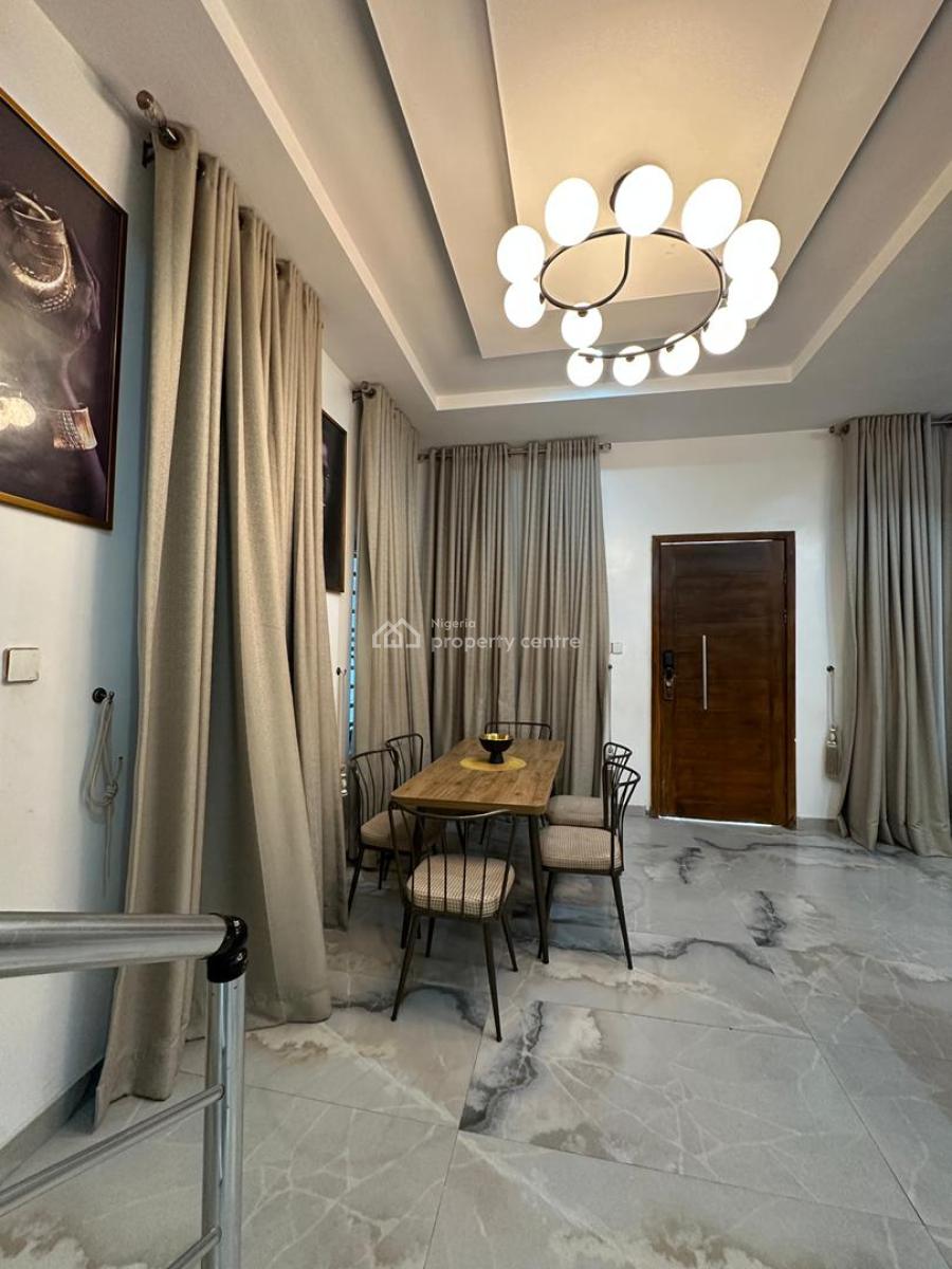Tastefully Furnished 4-bedroom Detached Duplex with Bq, Chevron Drive, Lekki, Lagos, Detached Duplex for Sale