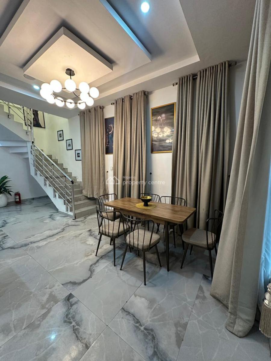 Tastefully Furnished 4-bedroom Detached Duplex with Bq, Chevron Drive, Lekki, Lagos, Detached Duplex for Sale