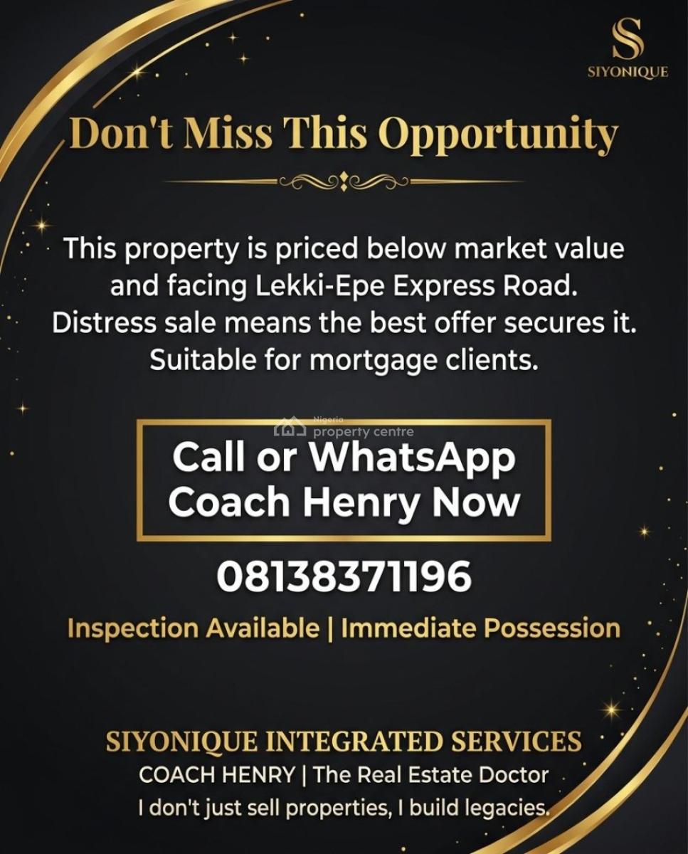 Premium 4 Bedroom Semi Detached Duplex Suitable for Mortgage, Ajah, Lagos, Semi-detached Duplex for Sale