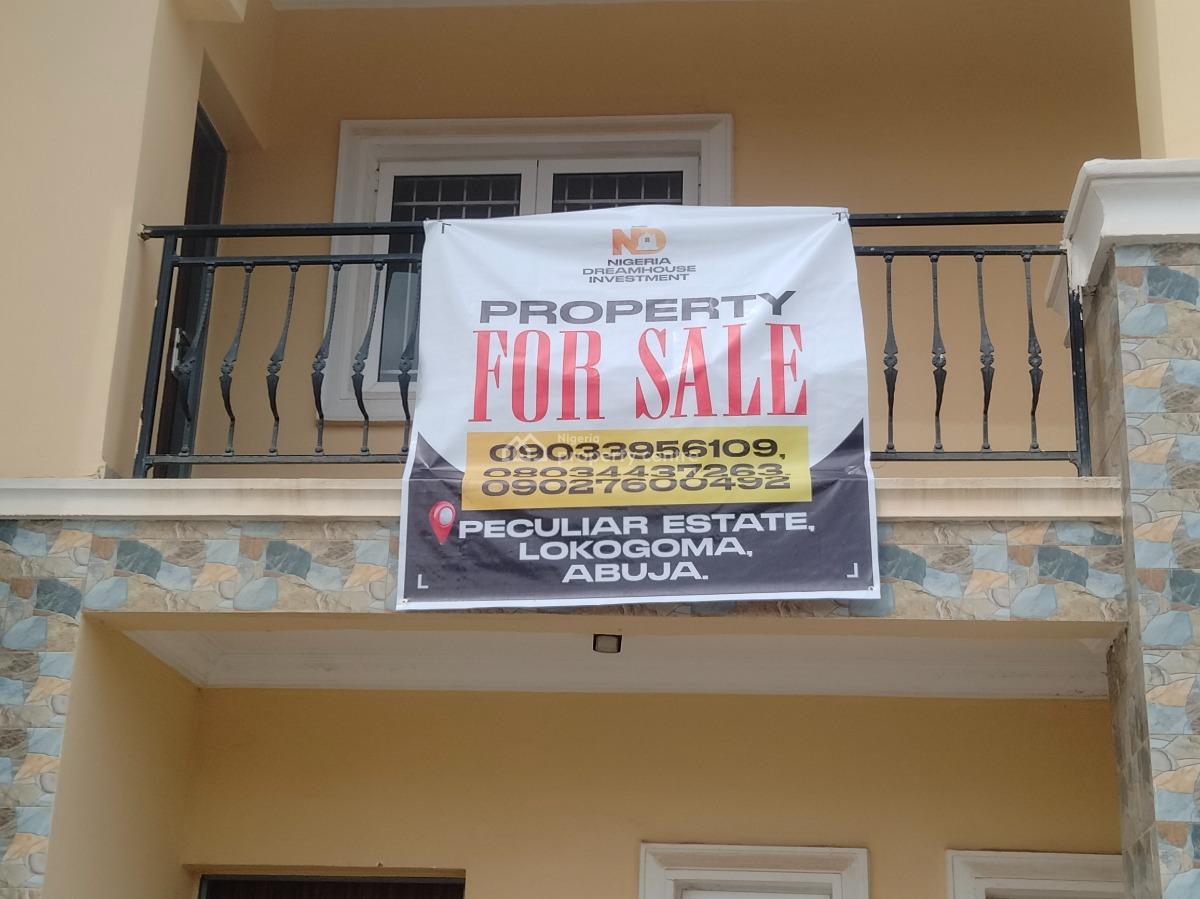 Stunning Five-bedroom Fully Detached Duplex with a Bq, Dantata Bridge Express, Galadimawa, Abuja, Detached Duplex for Sale