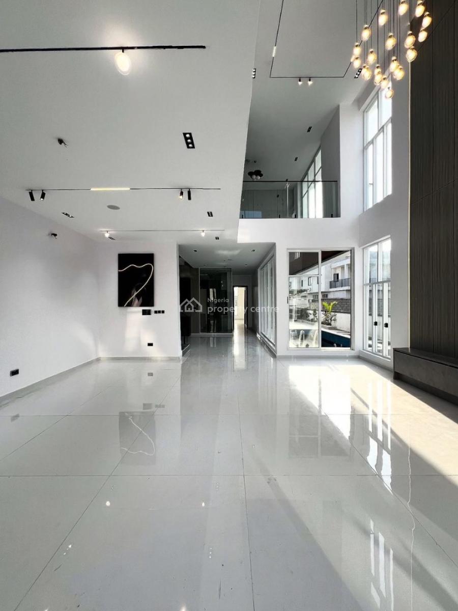 Oceanview 5 Bedroom Home with Pool Cinema, Osapa, Osapa, Lekki, Lagos, Detached Duplex for Sale
