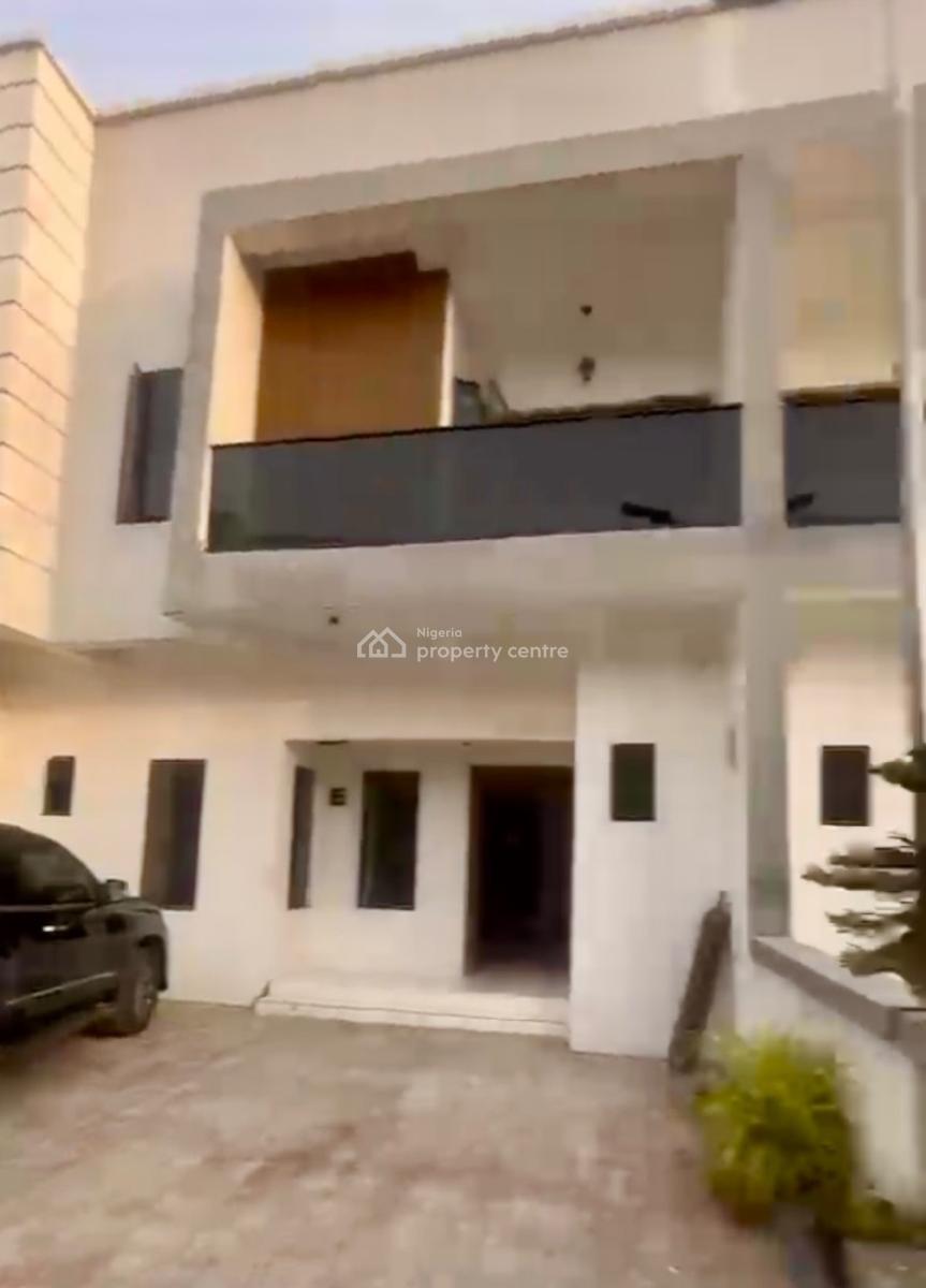 Luxury and Spacious with a B Q in Secured Estate, Blenco Supermarket Area, Sangotedo, Ajah, Lagos, Terraced Duplex for Rent