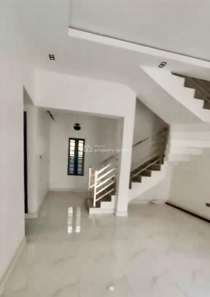 Luxury and Spacious with a B Q in Secured Estate, Blenco Supermarket Area, Sangotedo, Ajah, Lagos, Terraced Duplex for Rent