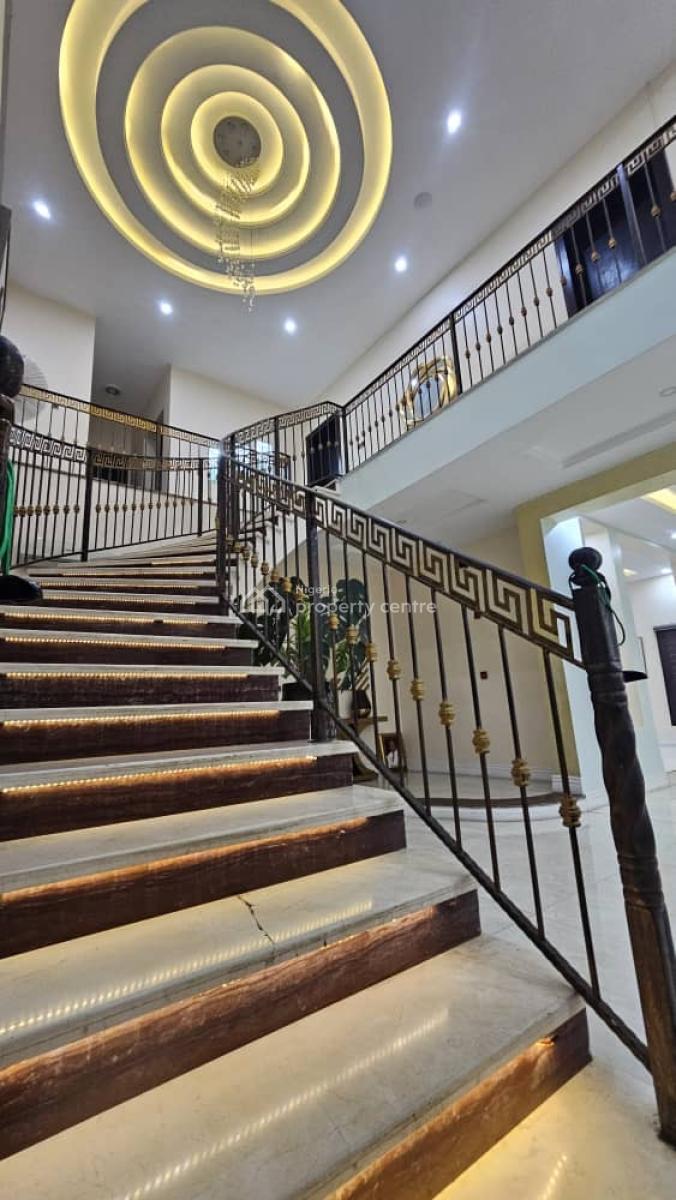 6-bdr Fully Detachdd House with Cinema, Swimming Pool, Study and a Gym, Pinnock Beach Ph 1, Osapa, Lekki, Lagos, Detached Duplex for Sale