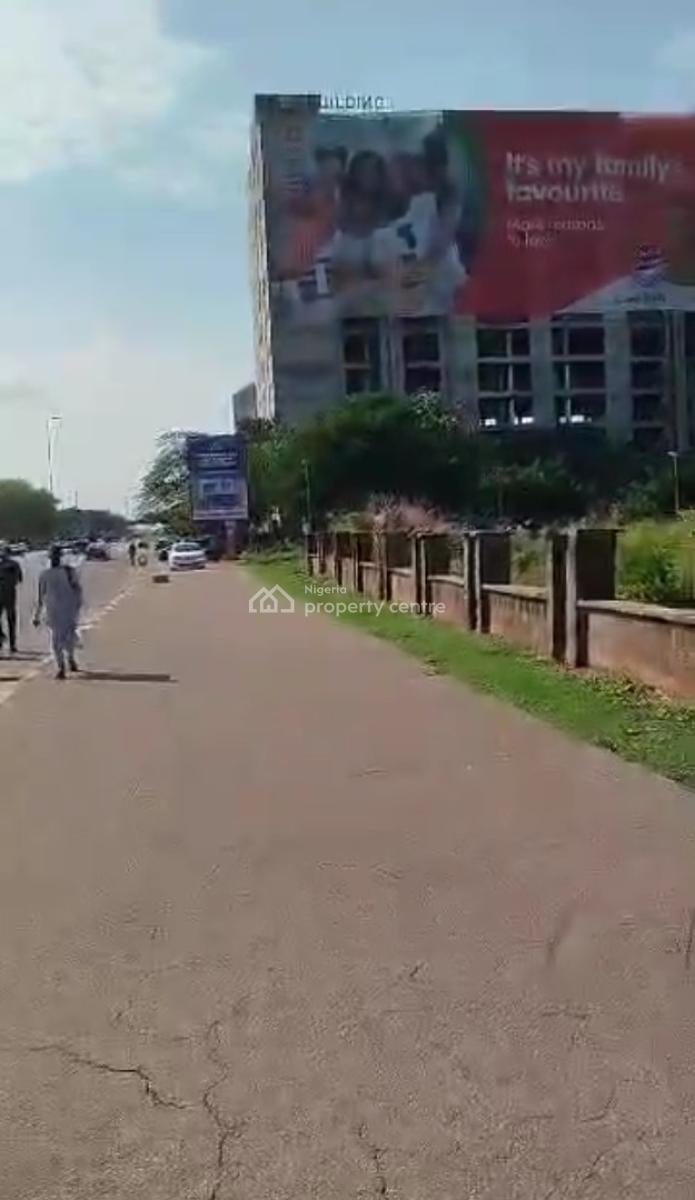 Fenced & Empty Strategic 4500sqm of Commercial Land with Cofo Opp Nba, Directly Opposite Nba, Beside Pdp Building, on Muhammadu Buhari Way, Central Business District, Abuja, Commercial Land for Sale