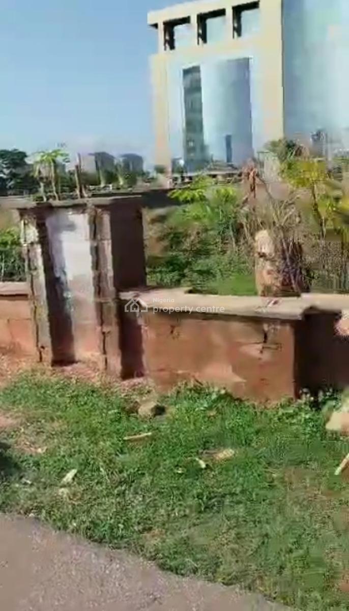Fenced & Empty Strategic 4500sqm of Commercial Land with Cofo Opp Nba, Directly Opposite Nba, Beside Pdp Building, on Muhammadu Buhari Way, Central Business District, Abuja, Commercial Land for Sale