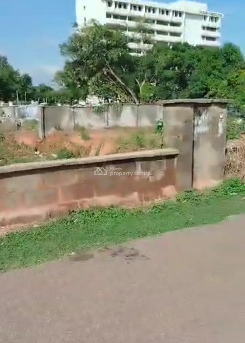 Fenced & Empty Strategic 4500sqm of Commercial Land with Cofo Opp Nba, Directly Opposite Nba, Beside Pdp Building, on Muhammadu Buhari Way, Central Business District, Abuja, Commercial Land for Sale