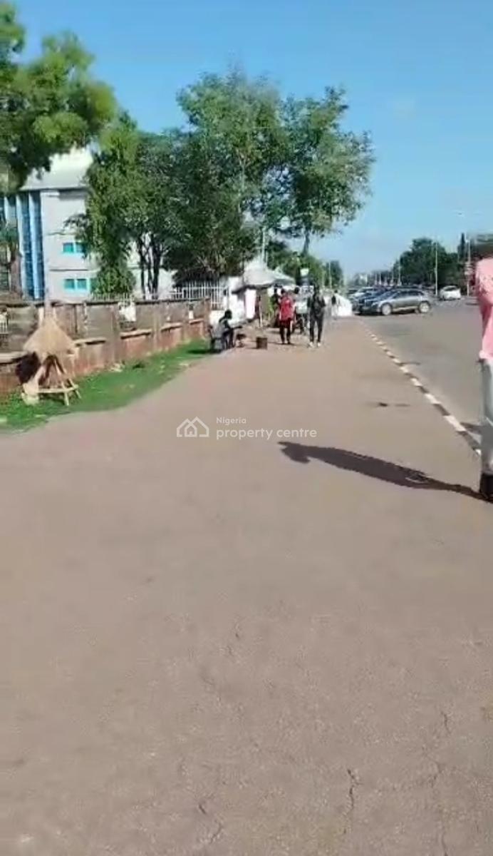 Fenced & Empty Strategic 4500sqm of Commercial Land with Cofo Opp Nba, Directly Opposite Nba, Beside Pdp Building, on Muhammadu Buhari Way, Central Business District, Abuja, Commercial Land for Sale