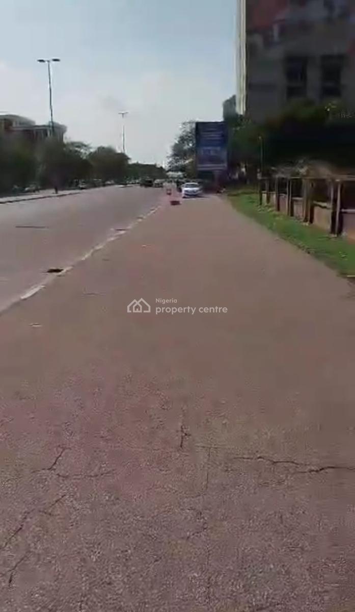 Fenced & Empty Strategic 4500sqm of Commercial Land with Cofo Opp Nba, Directly Opposite Nba, Beside Pdp Building, on Muhammadu Buhari Way, Central Business District, Abuja, Commercial Land for Sale