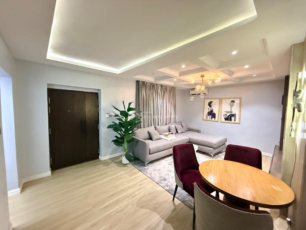 Fully Furnished and Serviced 2 Bedroom Apartment with 247 Power/pool, Lekki Phase 1, Lekki, Lagos, House for Rent