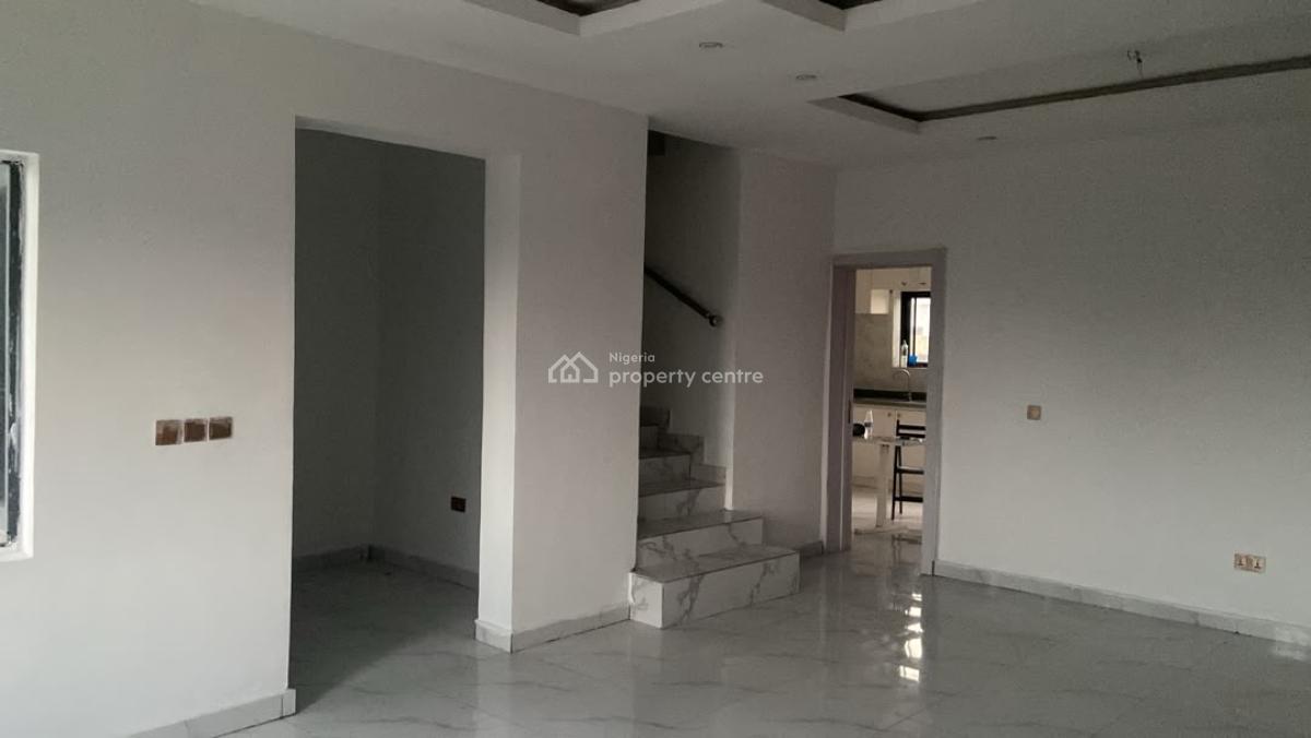 a 4 Bedroom Semi Detached+ Bq in an Estate, De Castle Estate, Lekki, Lagos, Semi-detached Duplex for Rent