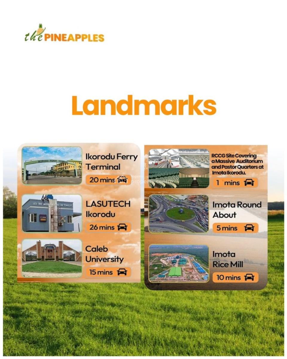 Be a Land Owner with Just 200k, Pineapple Estate, Imota, Ikorodu, Lagos, Mixed-use Land for Sale