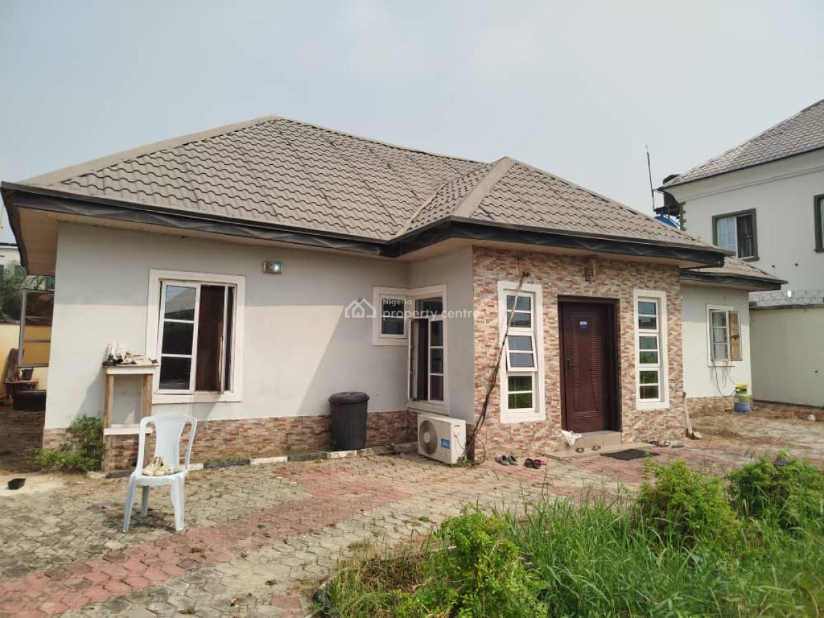 Luxury 3 Bedroom Bungalow House with Excellent Facility, Estate Off Debirus School Thera Annexe Sangotedo Ajah, Sangotedo, Ajah, Lagos, Detached Bungalow for Sale