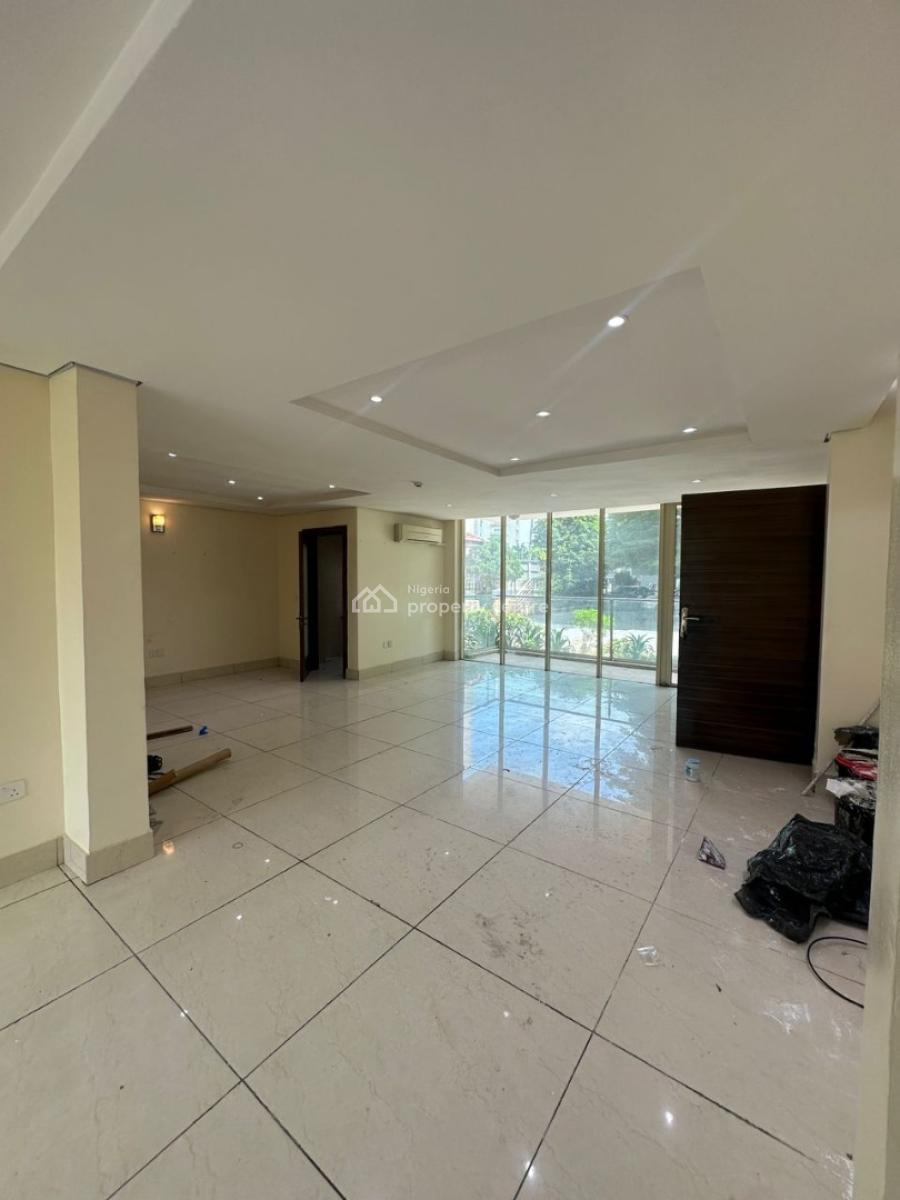 Spacious Newly Renovated 4-bedroom Apartment on The Ground Floor, Ikoyi, Lagos, Flat / Apartment for Rent