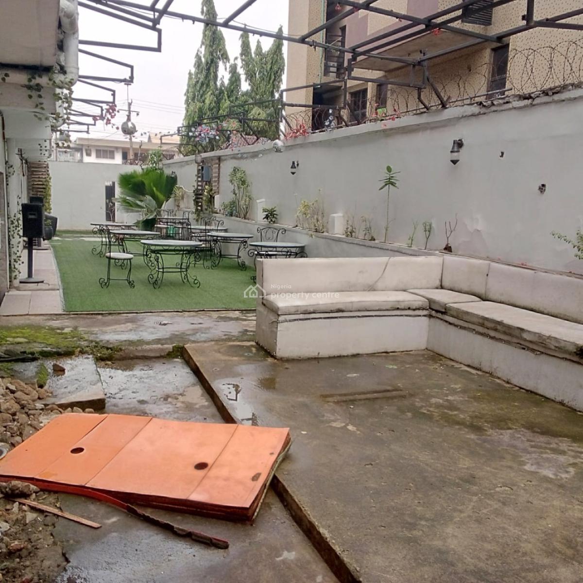 300sqm Size (already a Lounge Arrangement). Location: Directly Along O, Directly Along Omole-ogba Road., Ogba, Ikeja, Lagos, Commercial Property for Rent