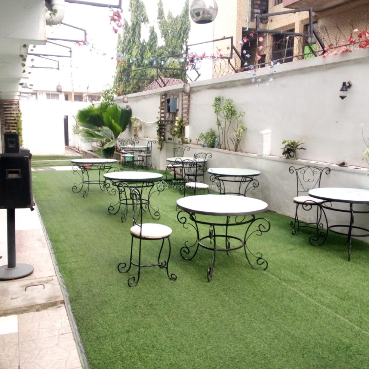 300sqm Size (already a Lounge Arrangement). Location: Directly Along O, Directly Along Omole-ogba Road., Ogba, Ikeja, Lagos, Commercial Property for Rent