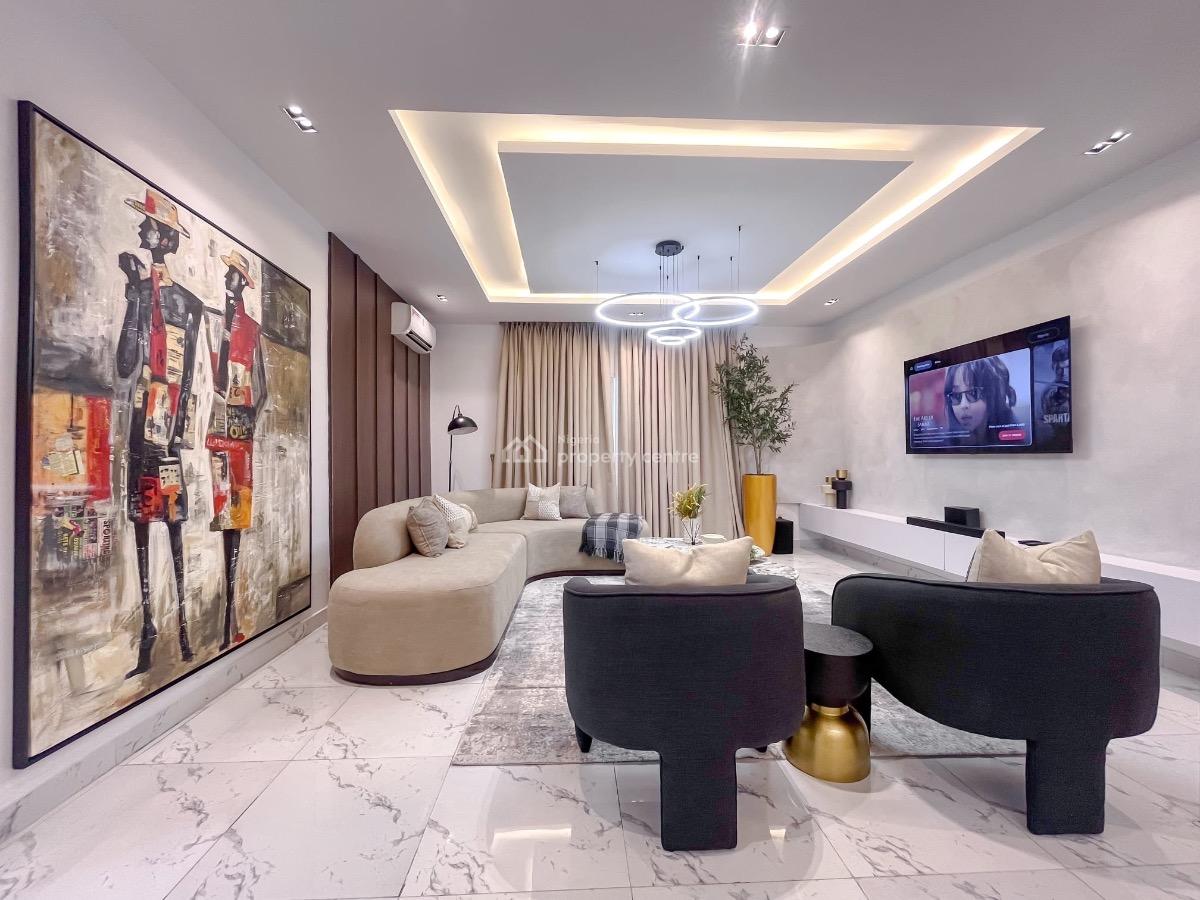 Premium Furnished and Serviced 3 Bedroom Apartment, Chevron, Lekki, Lagos, House for Rent