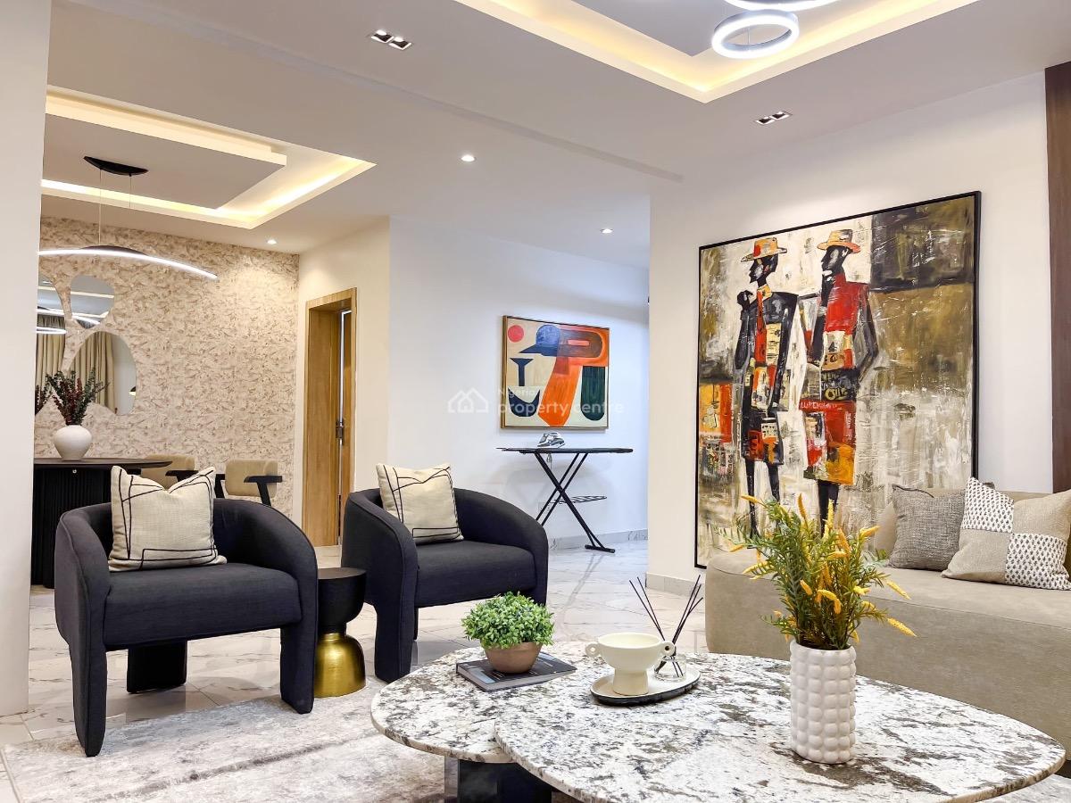 Premium Furnished and Serviced 3 Bedroom Apartment, Chevron, Lekki, Lagos, House for Rent