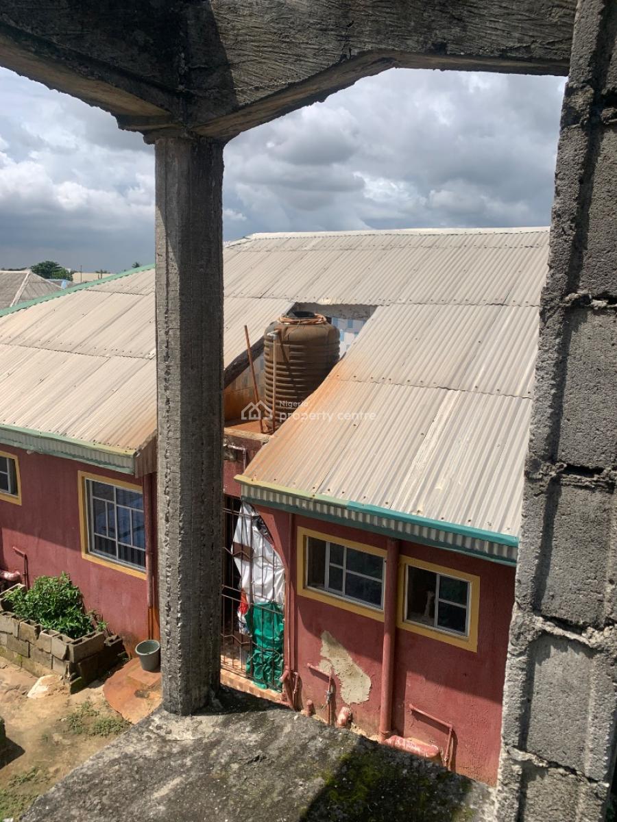 Super Distress Property 3bed Flat Upstairs &downfloor (cacass ), Iposhe Estate ,magbon ,badagry Express Way,lagos,nigeria, Magbon, Badagry, Lagos, Block of Flats for Sale
