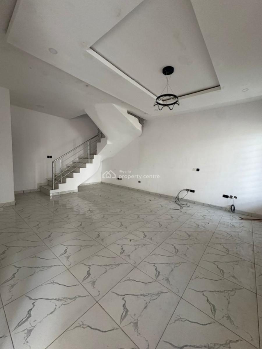 4bedroom Terrace Duplex with Gym in a Secured Estate, Vgc, Lekki, Lagos, Terraced Duplex for Rent