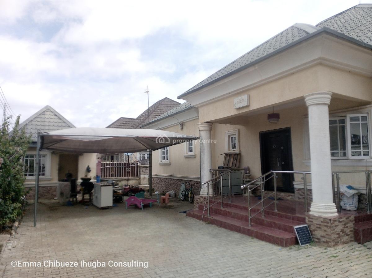 Distressed 3bedroom Bungalow with 2befroom Flat, Light Gold Estate By Von Lugbe Abuja, Sabon Lugbe, Lugbe District, Abuja, Detached Bungalow for Sale