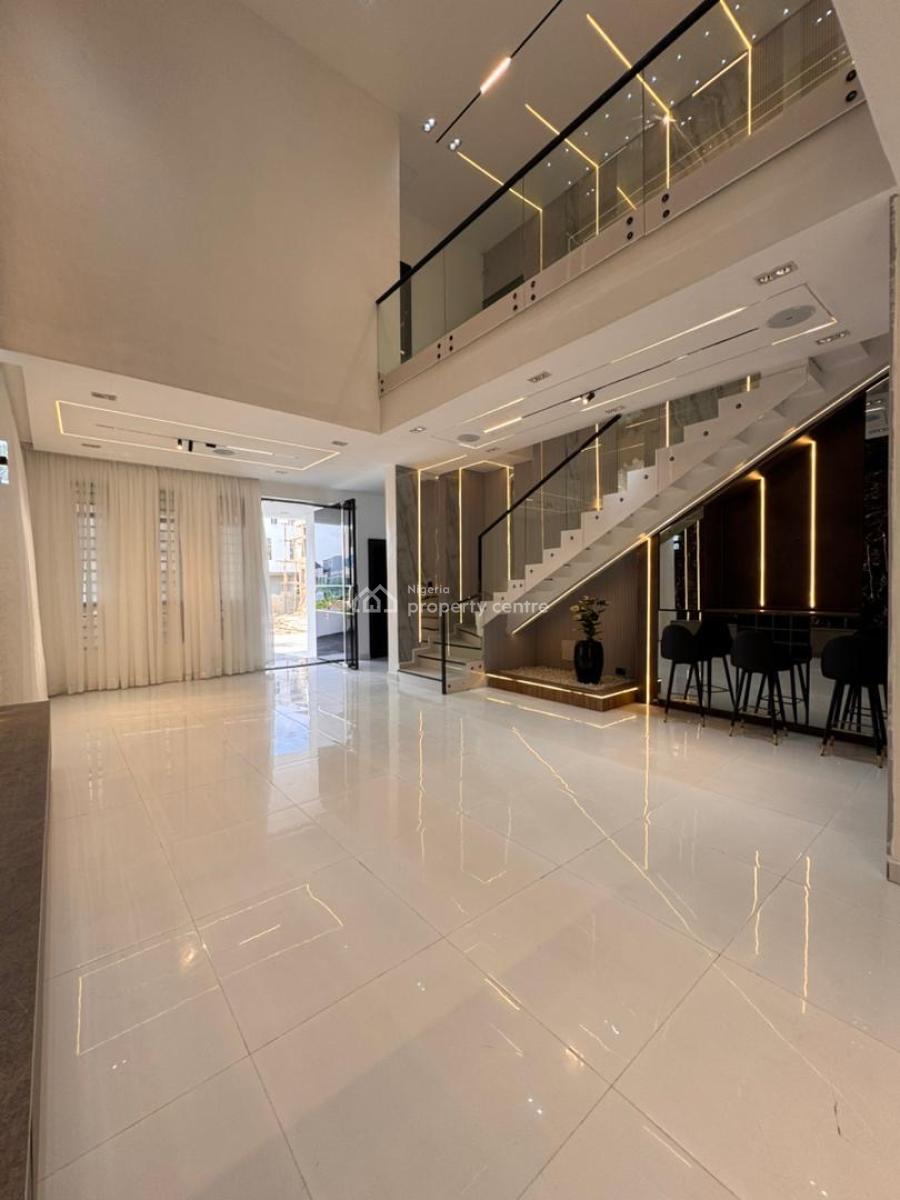 Contemporary 5-bedroom Luxury Detached Duplex, Chevron, Lekki, Lagos, Detached Duplex for Sale