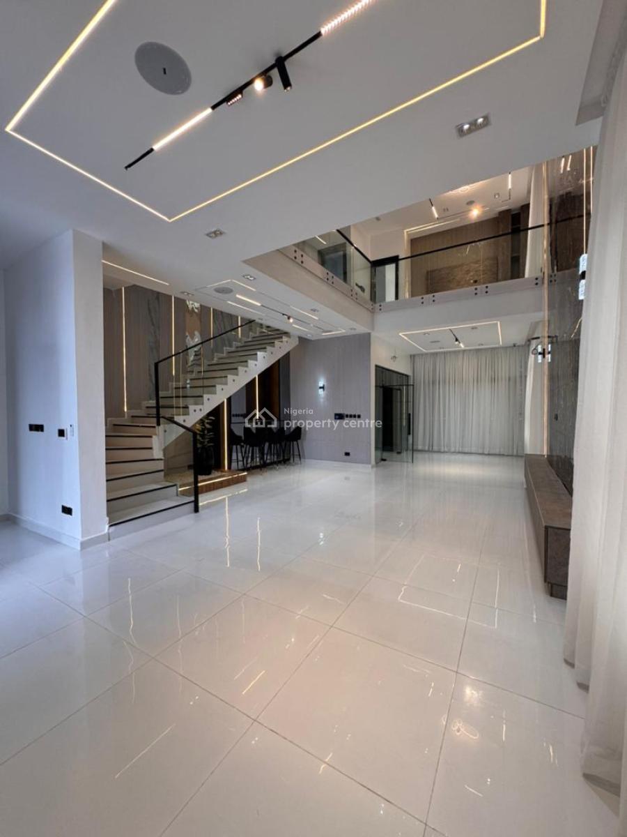 Contemporary 5-bedroom Luxury Detached Duplex, Chevron, Lekki, Lagos, Detached Duplex for Sale
