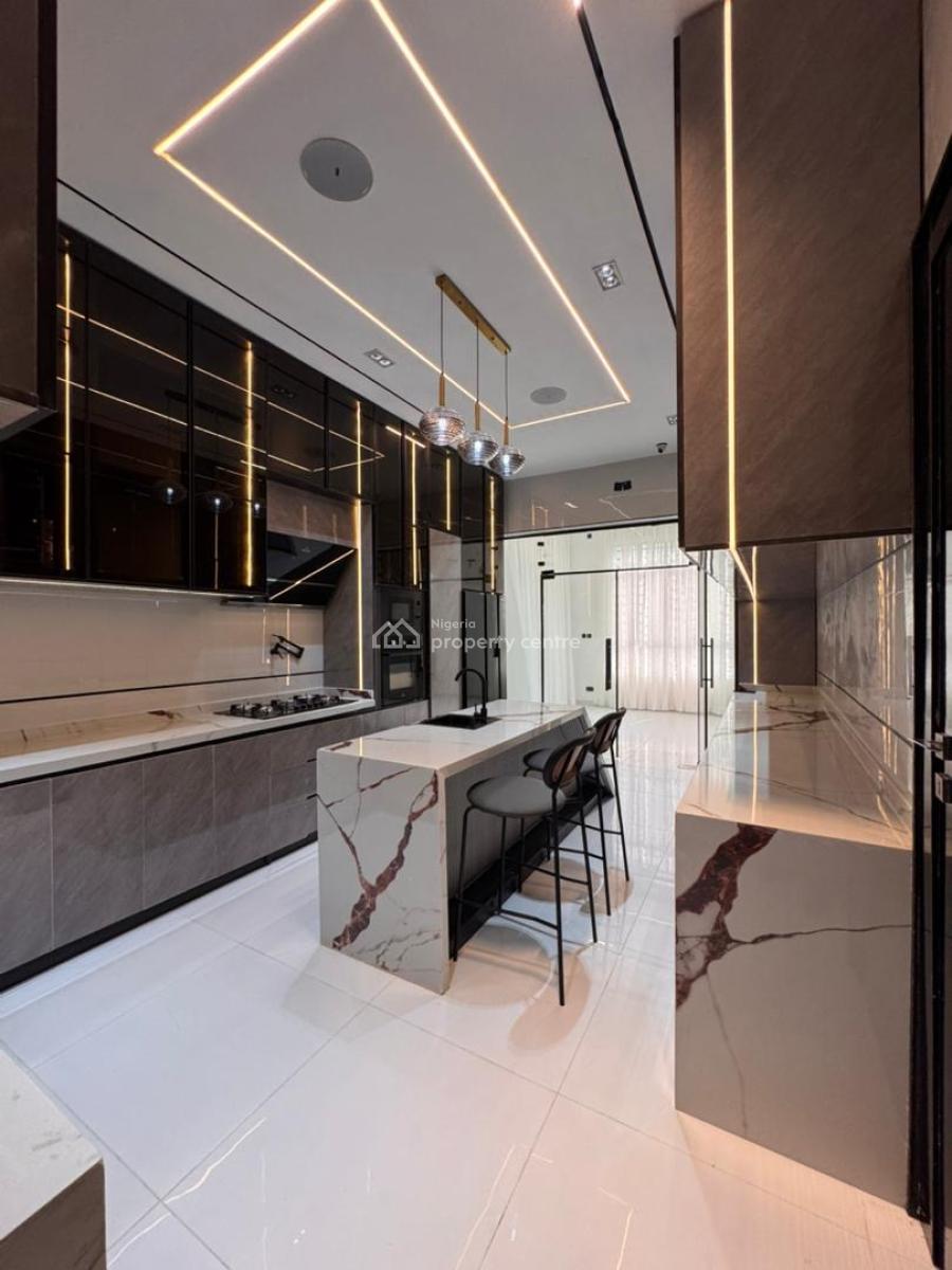 Contemporary 5-bedroom Luxury Detached Duplex, Chevron, Lekki, Lagos, Detached Duplex for Sale