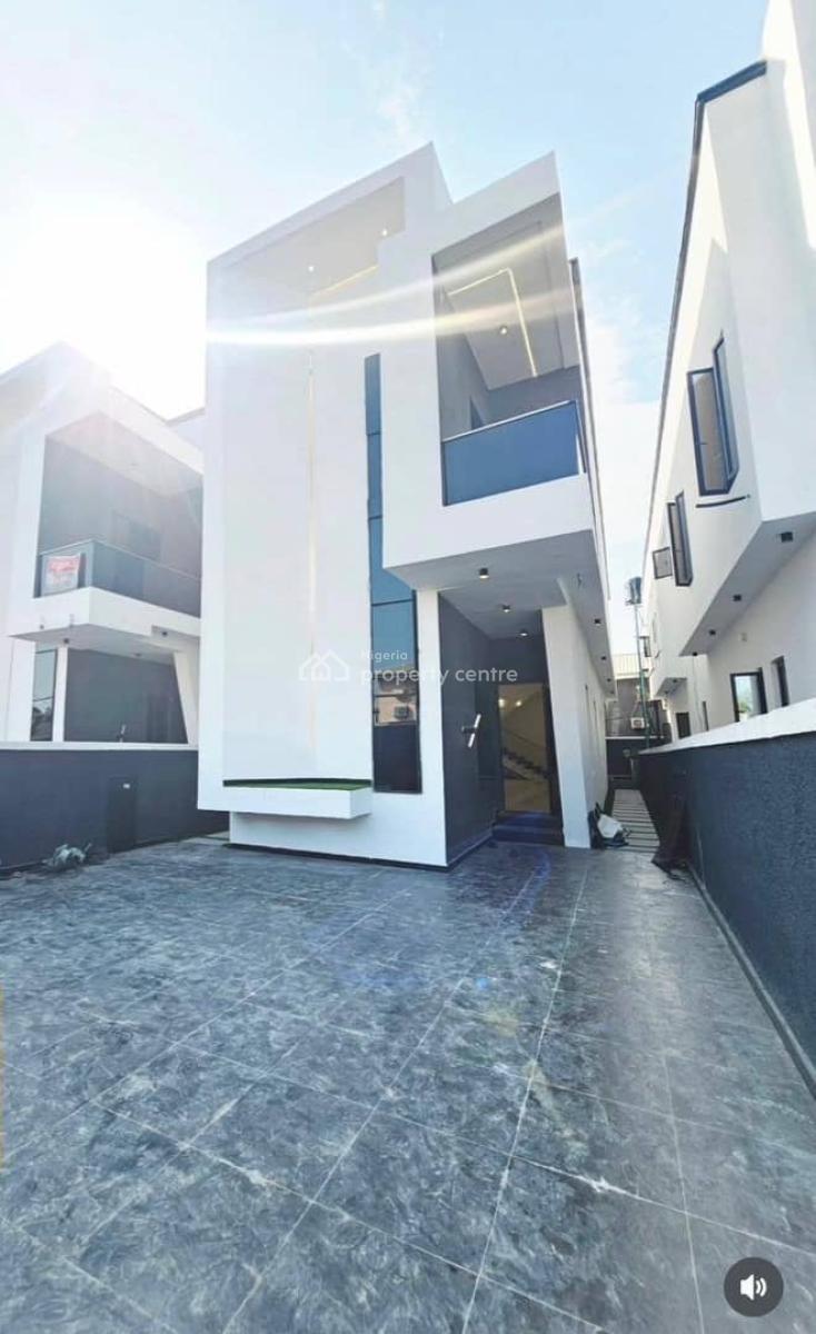 Newly Built 5bedroom Fully Detached Duplex with Bq and Swimming Pool, Ajuwe,ajah Lekki Lagos, Ajah, Lagos, Detached Duplex for Sale
