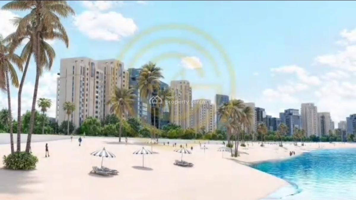 2000sqm -2.3 Meters Above Water Level. -two Entrances; Lekki Phase 1 a, Waterfront New Lagoon District, Freedom Way, Lekki Phase, Lekki Phase 1, Lekki, Lagos, Commercial Land for Sale