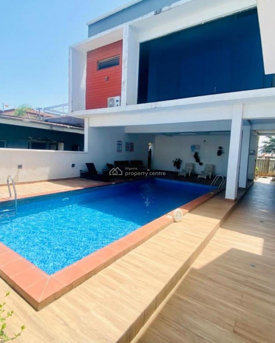 Fully Service 4bedroom Terrace Duplex with Pool & Gym, Ologolo, Ologolo, Lekki, Lagos, Terraced Duplex for Rent