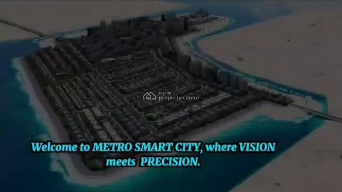 1000sqm Land -2.3 Meters Above Water Level. -two Entrances; Lekki Phas, Metro City New Lagoon District, Freedom Way, Lekki Phase, Lekki Phase 1, Lekki, Lagos, Mixed-use Land for Sale