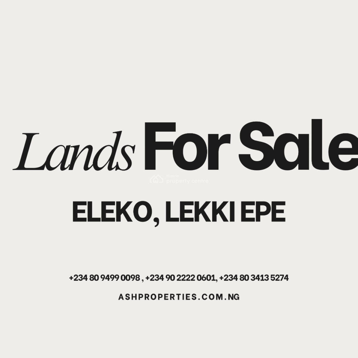 2 Hectares Land with C of O, Opposite Eleganzar, Eleko, Ibeju Lekki, Lagos, Land for Sale