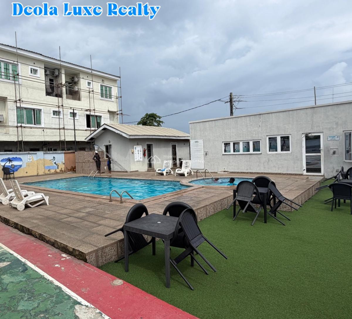 a Nice Water-view 2 Bedroom Apartment in a Fully Serviced Estate(4th F, Horizon 2 Estate, Ikate Elegushi, Lekki, Lagos, Flat / Apartment for Rent