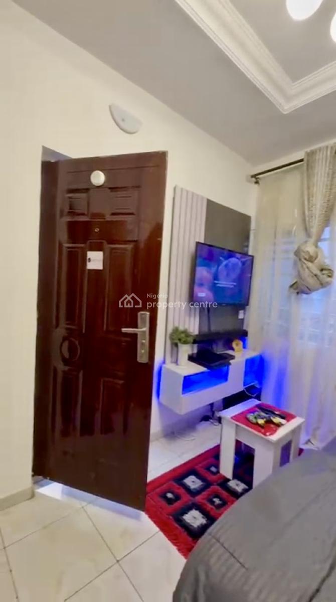 a Furnished and Spacious 1-bedroom Selfcon, Osapa, Lekki, Lagos, Self Contain (single Rooms) for Rent