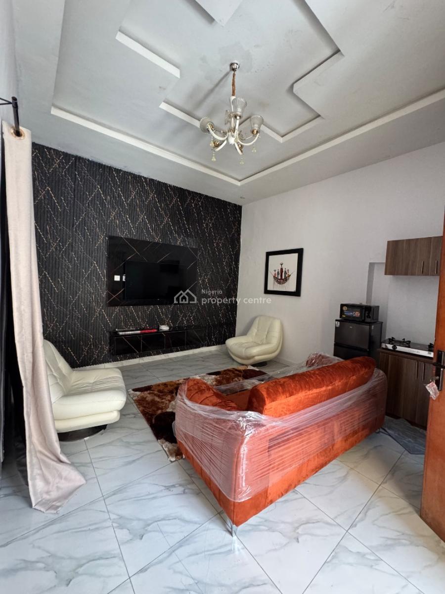 Furnished Miniflat, Before Dominos, Agungi, Lekki, Lagos, Mini Flat (room and Parlour) for Rent