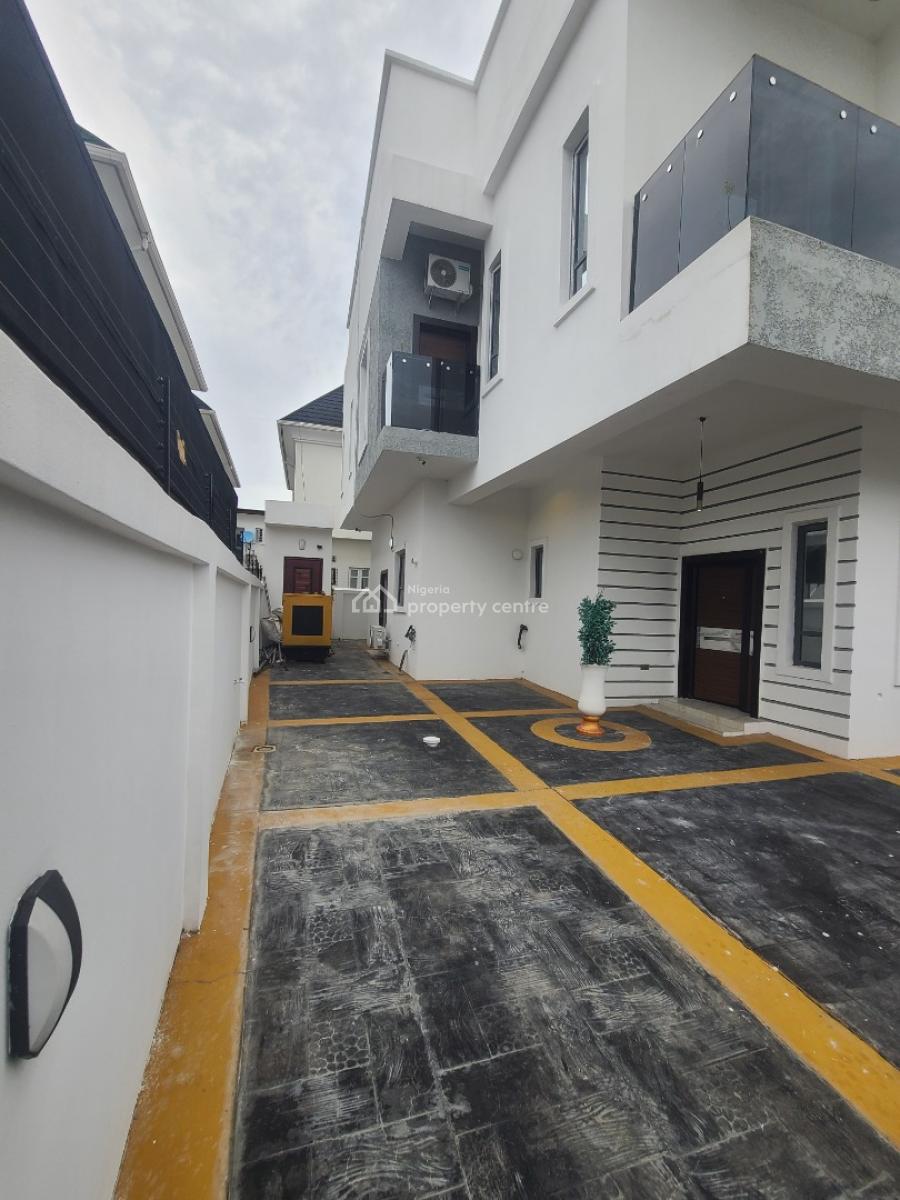 Furnished 4 Bedroom Duplex with 17kva Generator and Inverter, Lekki Scheme2, Ajah, Lagos, Semi-detached Duplex for Sale