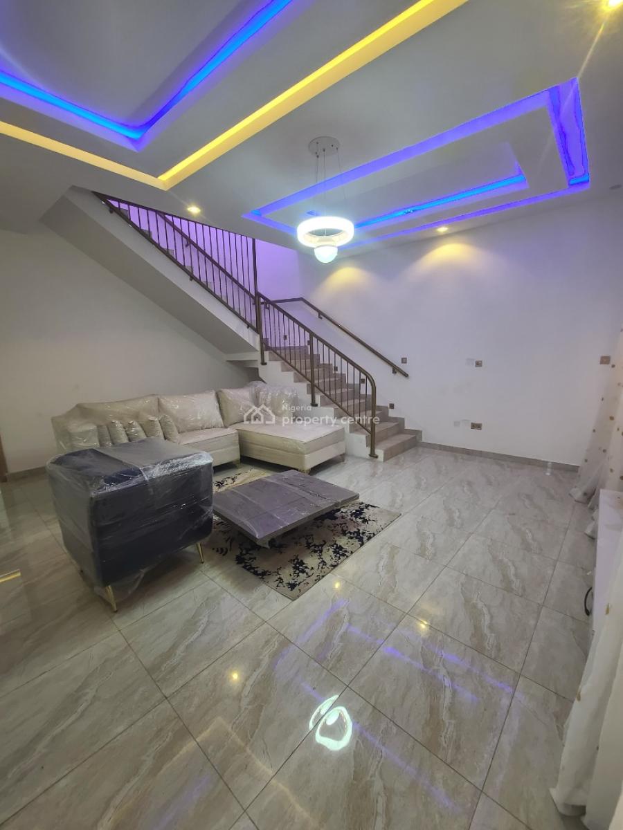 Furnished 4 Bedroom Duplex with 17kva Generator and Inverter, Lekki Scheme2, Ajah, Lagos, Semi-detached Duplex for Sale