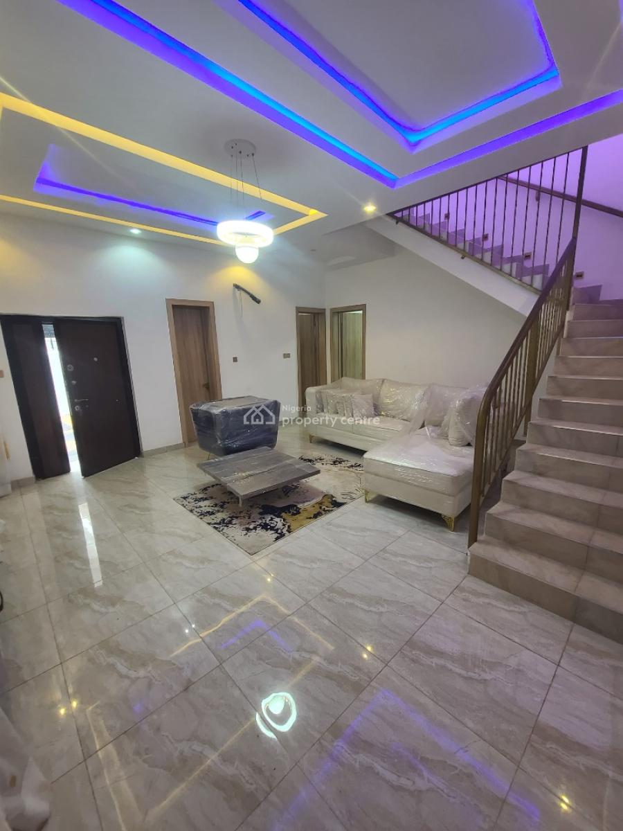 Furnished 4 Bedroom Duplex with 17kva Generator and Inverter, Lekki Scheme2, Ajah, Lagos, Semi-detached Duplex for Sale