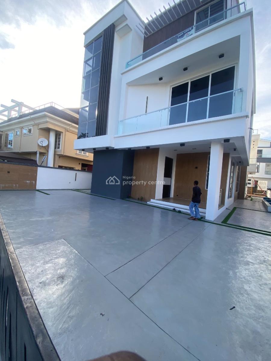 Luxury Brand New 6bed Mansion with Private Pool ,private Penthouse, Lekki, Ikate, Lekki, Lagos, Detached Duplex for Rent